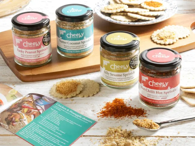 Cheeky Food Co — Variant range, full CMYK