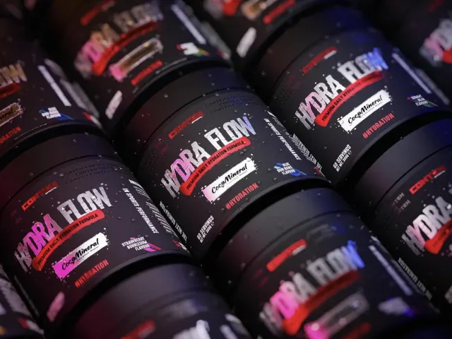 Conteh Sports — Hydra Flow — Soft-touch + foil stamp